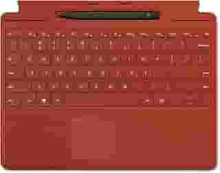 Microsoft Teclado Surface Pro Signature com Microsoft Surface Slim Pen 2 – Vermelho papoula