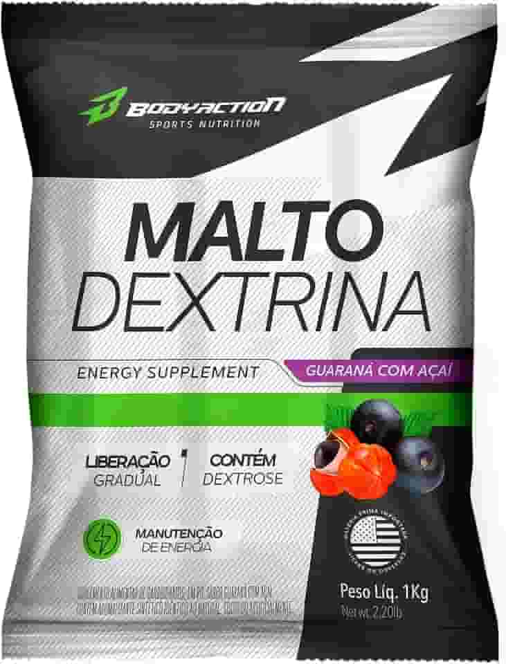 Maltodextrina 1Kg Sabor Guaraná com Açaí Bodyaction
