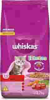 Whiskas, Ração Whiskas Carne E Leite Gatos Filhotes, 2.7 Kg