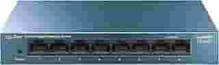 TP-Link LS108G - Switch 8 portas (10/100/1000) Switch Gigabit Ethernet, caixa metálica, ultraleve com super dissipação de calor, economia de energia, silencioso, sem configuração