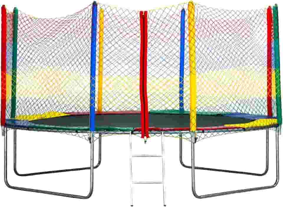 Genérico Cama Elástica 3,05m Multicolorida - Suporta até 185 kg