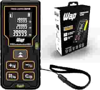 WAP Trena Digital a Laser TLP 40, Tela LCD e Desligamento Automático, 40 Metros, Resistente à Água e Impactos Baixos