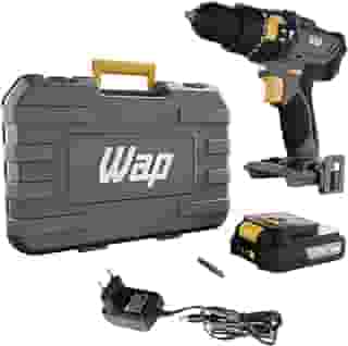 WAP Parafusadeira e Furadeira com Impacto à Bateria 3/8' 21V K21-ID01, com Maleta Organizadora, Torque 21 Níveis, Bivolt