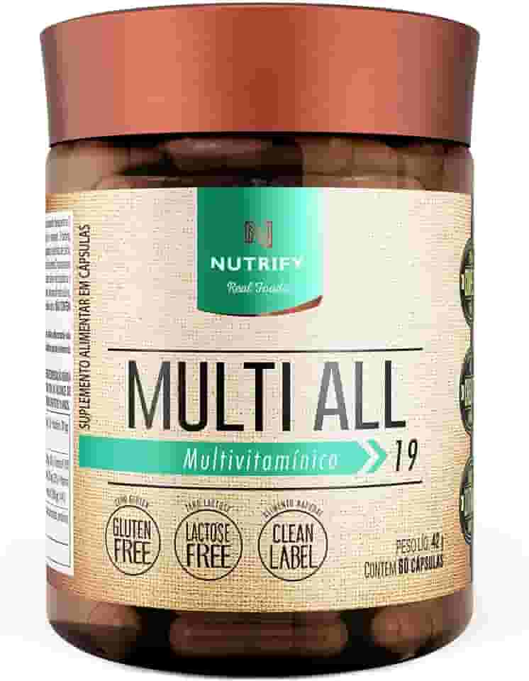 Nutrify - Multivitamínico Multi All - 60 Cápsulas