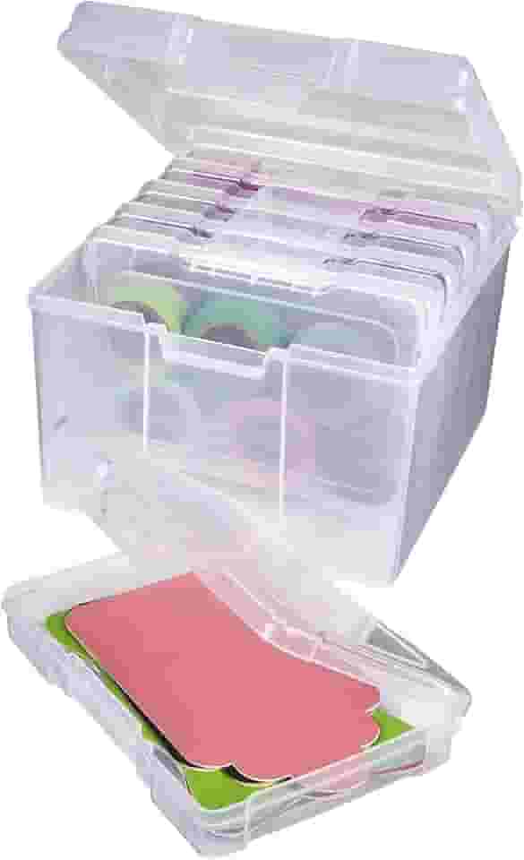 Caixa organizador ArtBin Photo & Craft 6947ZZ, com 5 estojos internos, transparente