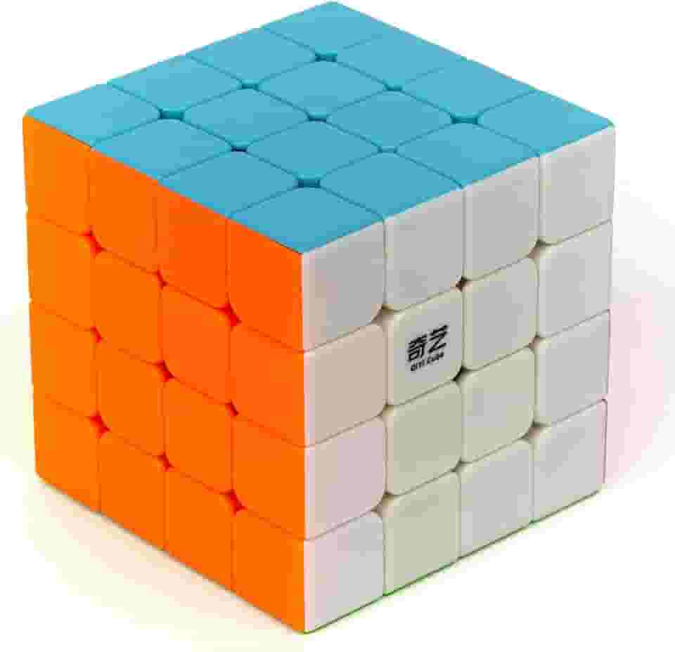 Cubo Mágico Profissional 4x4x4 Qiyi Qiyuan S Stickerless