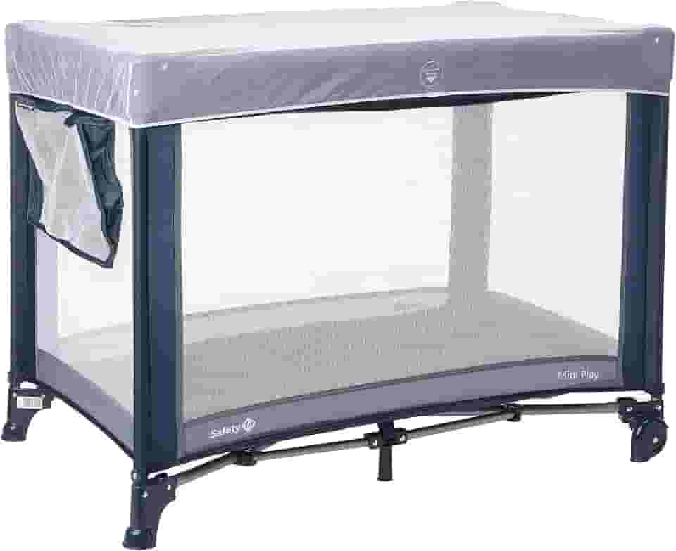 Safety 1st, Berço Mini Play, Net Blue