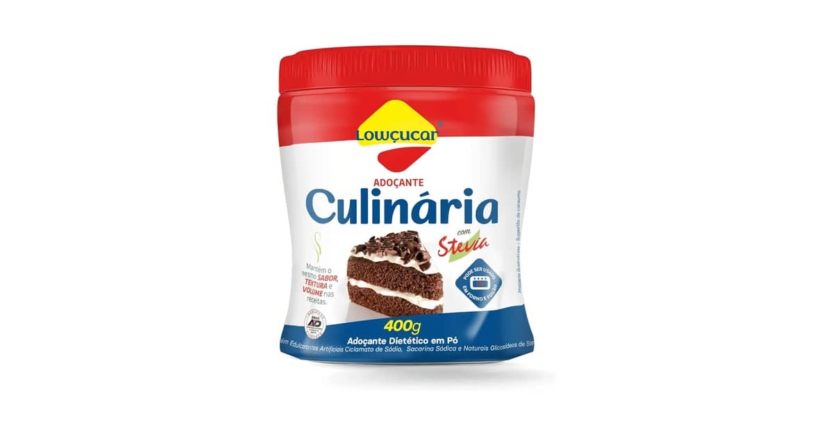 Adoçante Culinário Qual o Melhor: 10 Opções para Receitas