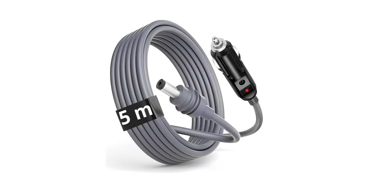Cabo Starlink Mini 12V 5 Metros: Conexão Estável em Movimento