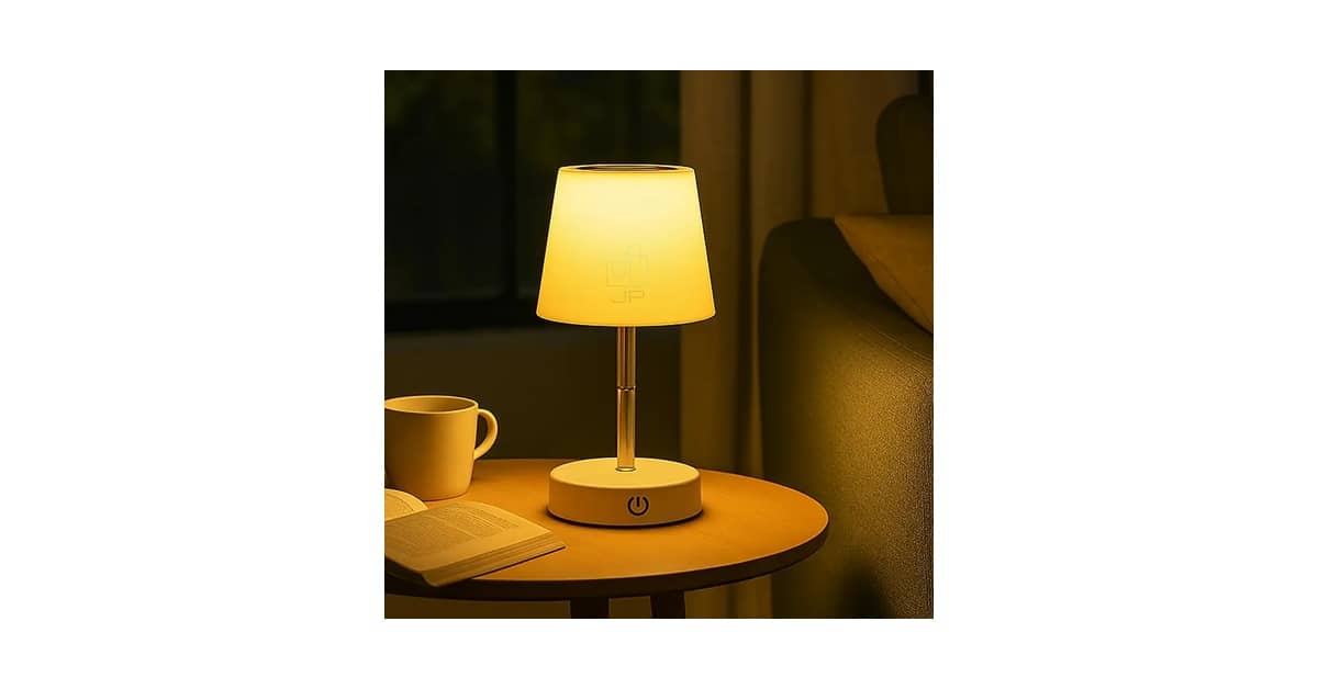 Melhor Abajur para Quarto: 5 Opções Portáteis e Sem Fio