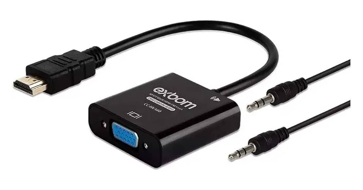 Melhor Adaptador HDMI para VGA: 10 Modelos Eficientes