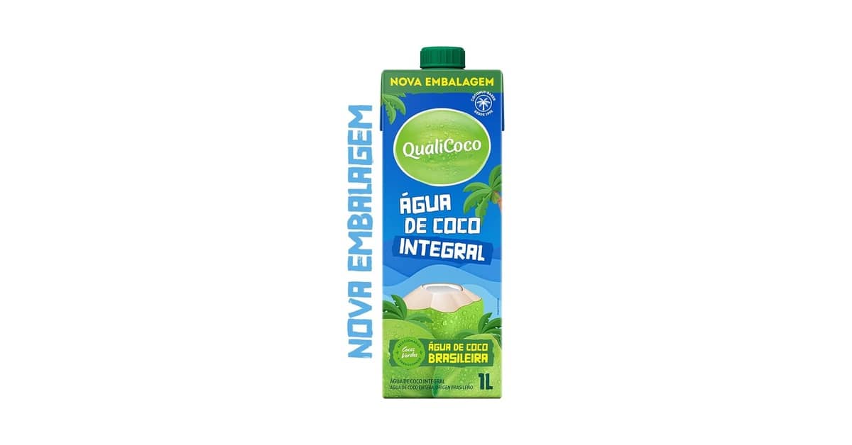 Melhor Água de Coco do Mercado: Natural e Sem Conservantes