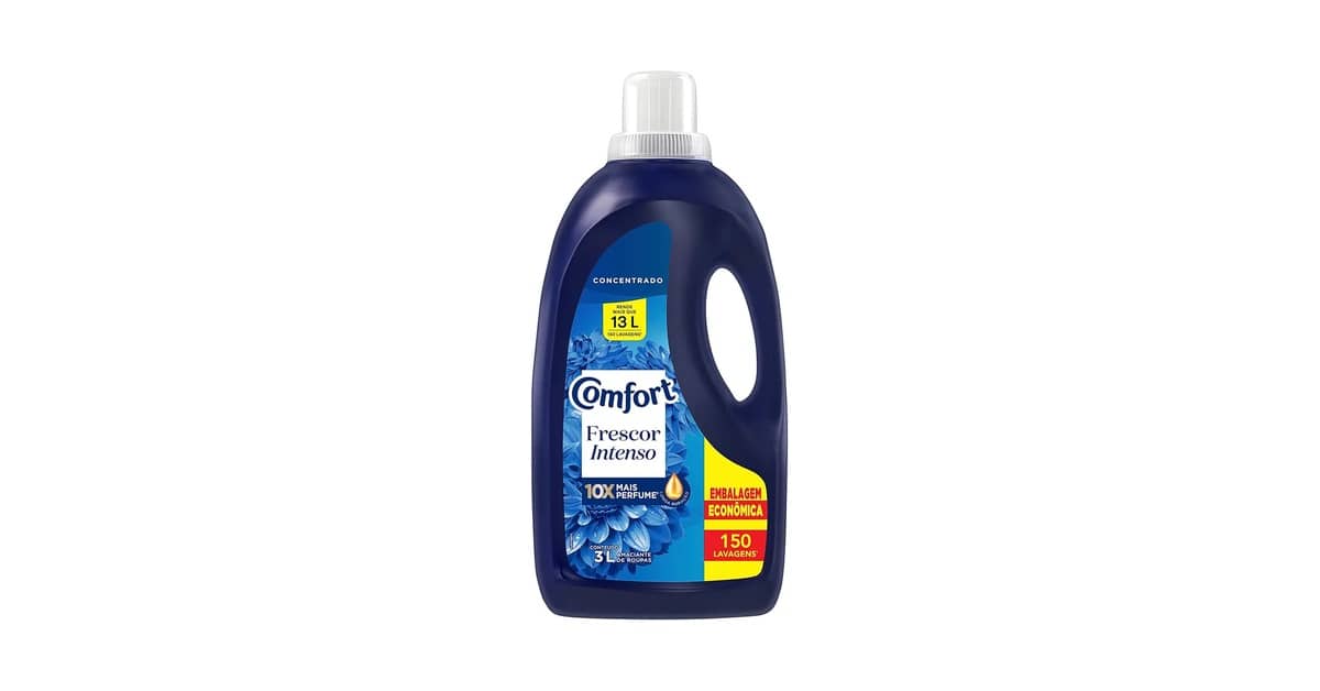 Melhor Amaciante Comfort: Frescor Intenso ou Puro Cuidado?