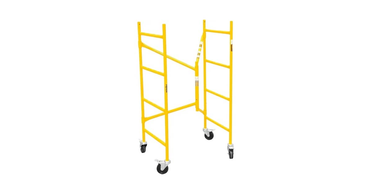 Melhor Andaime: 7 Plataformas Portáteis para sua Obra