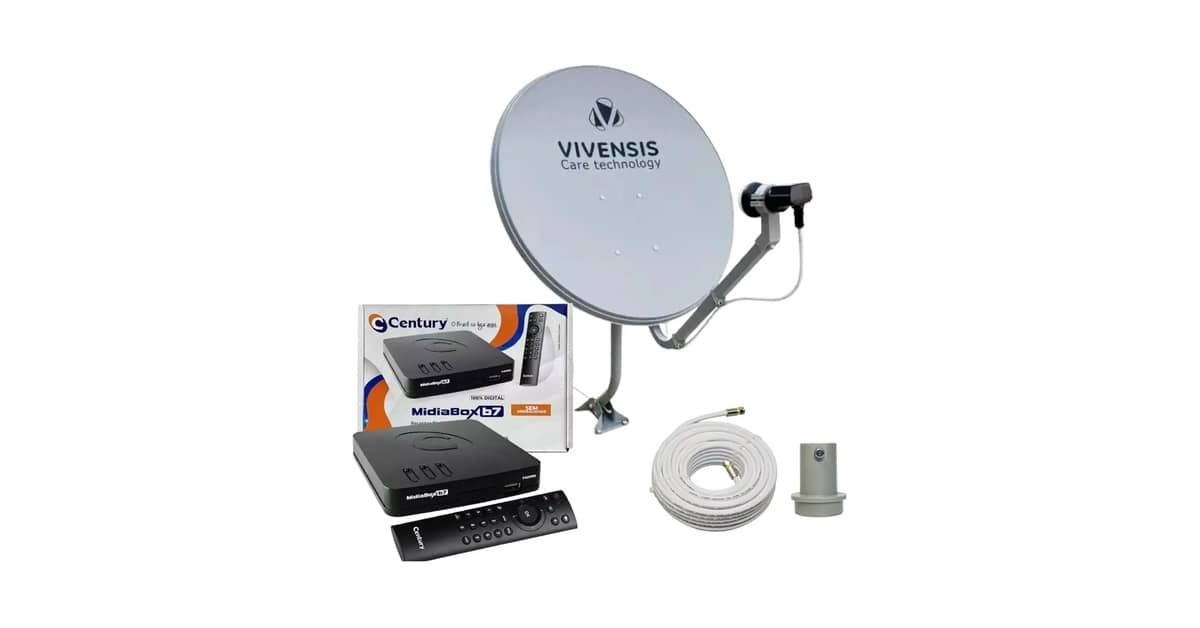 Melhor Antena Parabólica Digital: Captura Estável e Alta Resistência