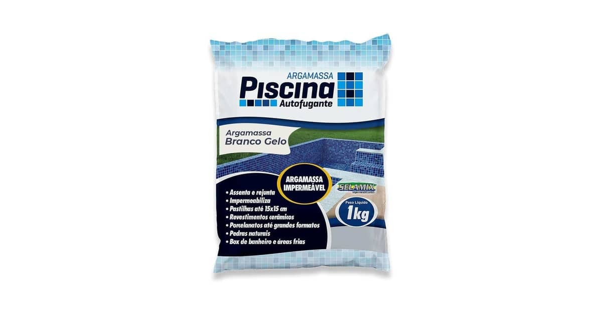 Melhor Argamassa para Piscina: Impermeável e Durável!
