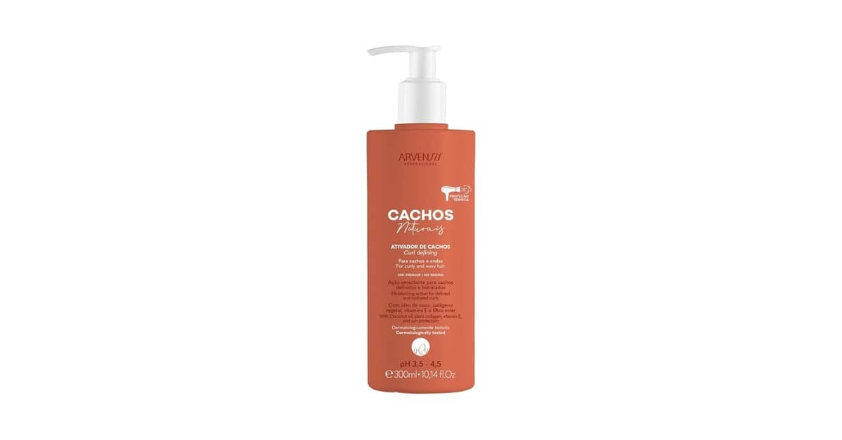 Melhor Ativador de Cachos Importado: Definição e Controle de Frizz