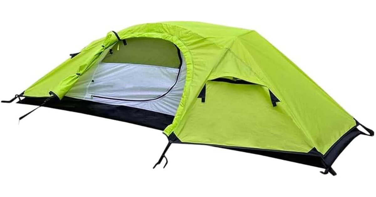 Melhor Barraca de Camping 1 Pessoa: Leveza e Proteção!