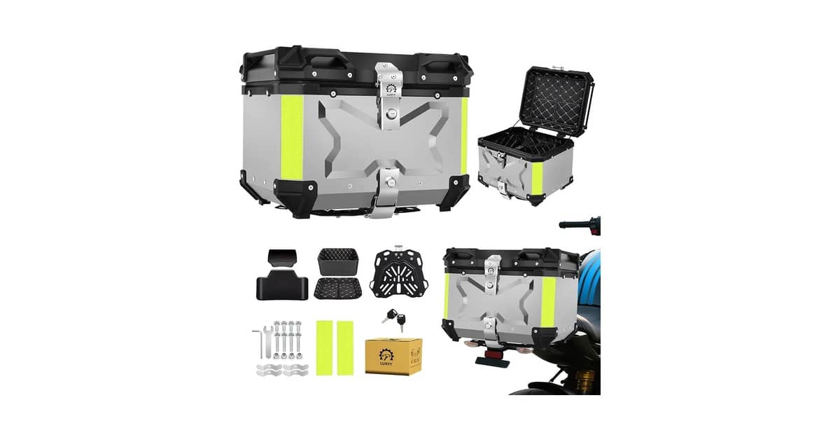 Melhor Bau de Aluminio para Moto: 7 Opções Robustas e Seguras