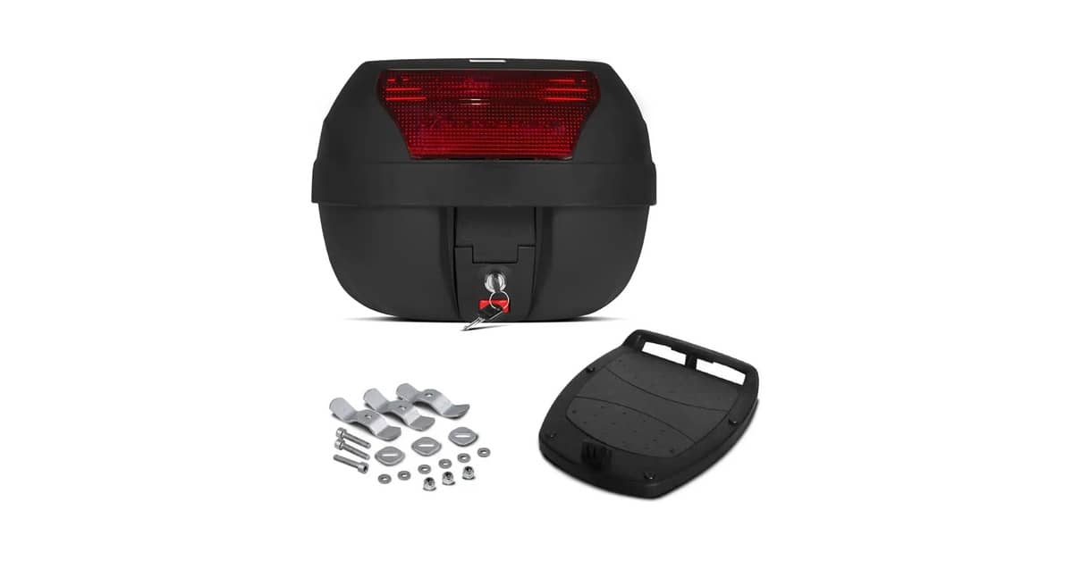 Melhor Bau para Moto: 7 Opções com Capacidade Ideal