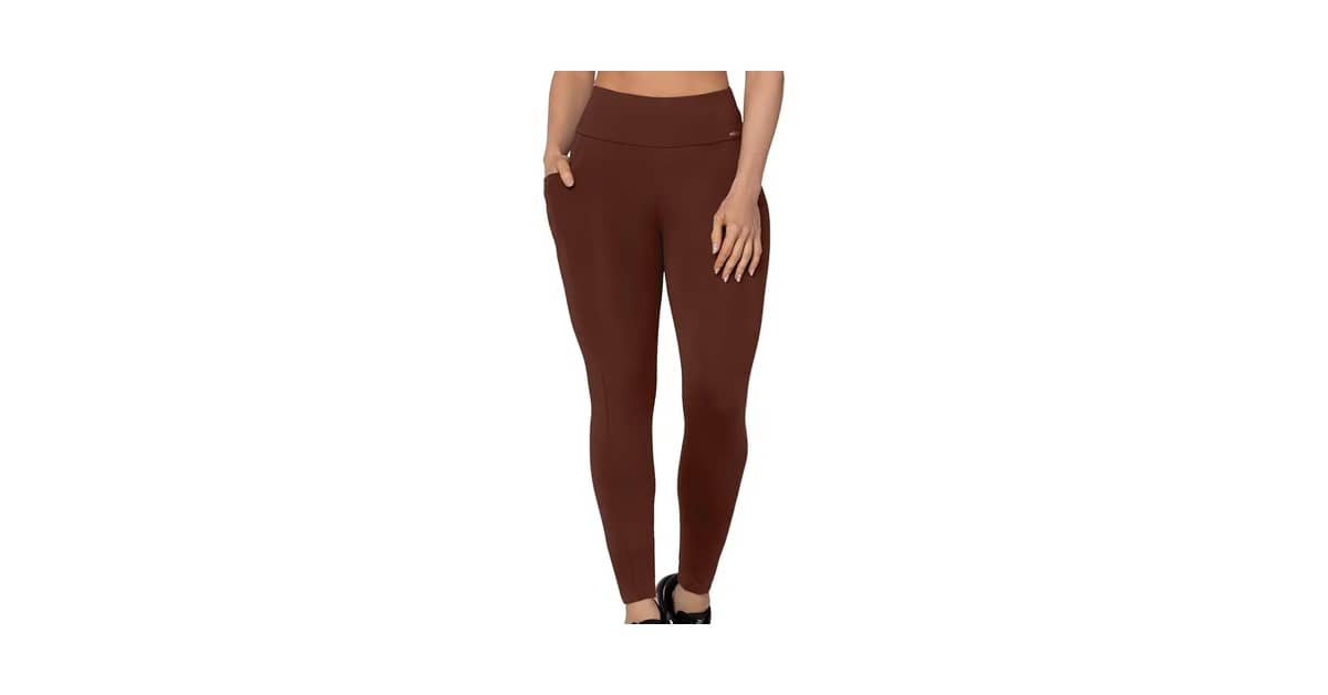 Melhor Calça Legging Feminina: Zero Transparência e Cós Alto