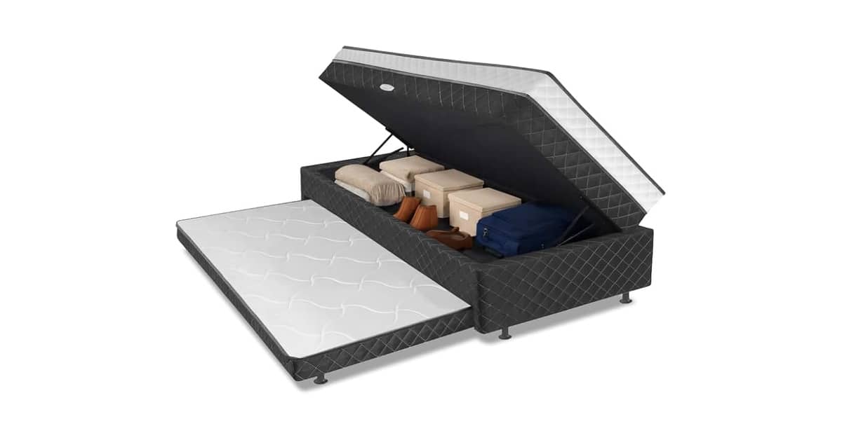 Melhor Cama Box Solteiro com Auxiliar: Conforto e Praticidade!