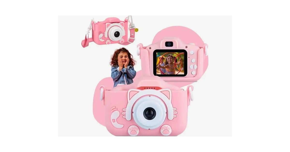 Melhor Câmera Digital Infantil: Diversão e Primeiras Fotos