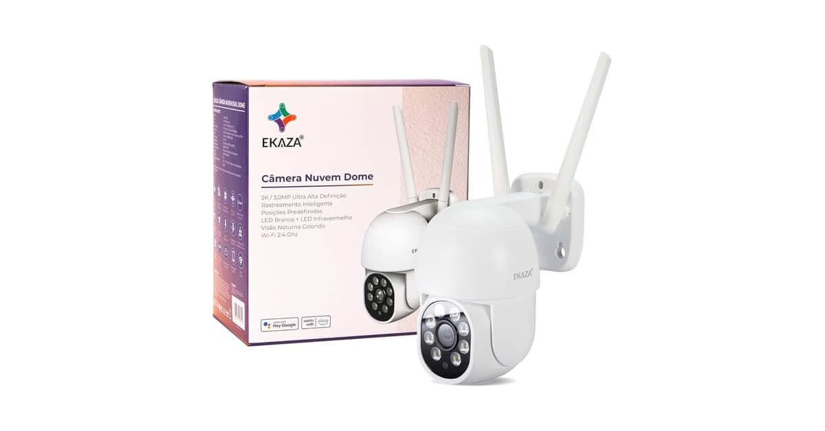 Melhor Câmera Dome Wi Fi Externa: Proteção Inteligente