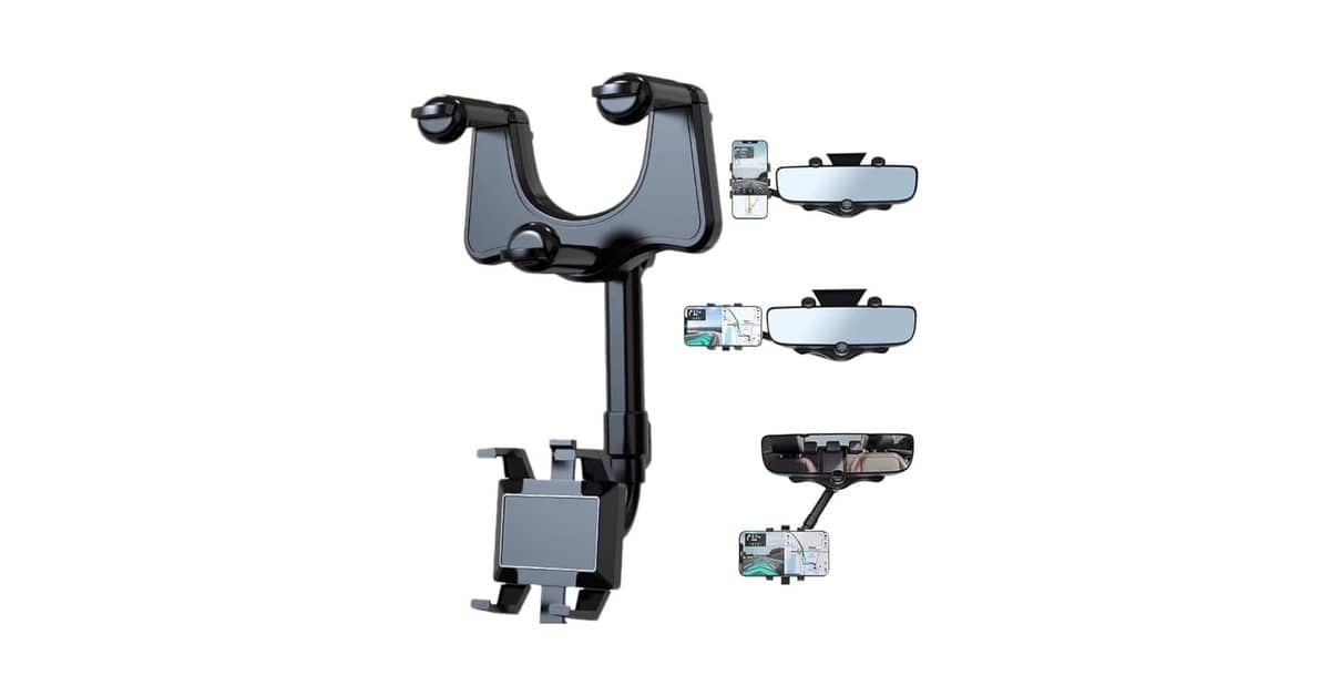 Melhor Suporte Celular Uber: Fixação Segura e Rotação 360°