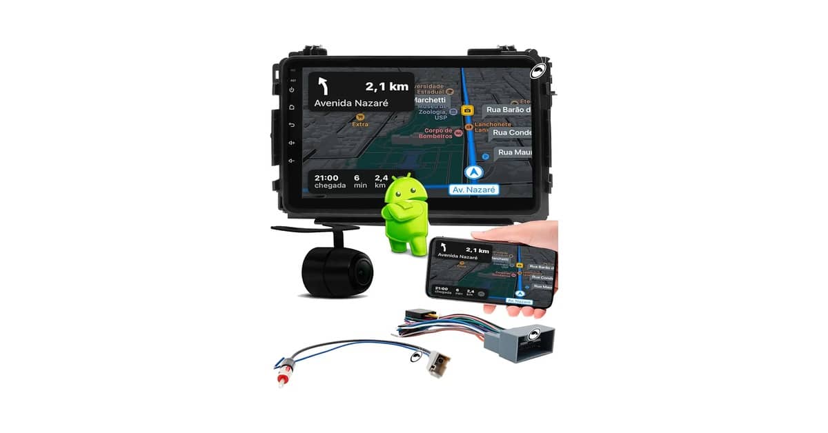 Melhor Central Multimídia para Hrv: Android Auto & CarPlay