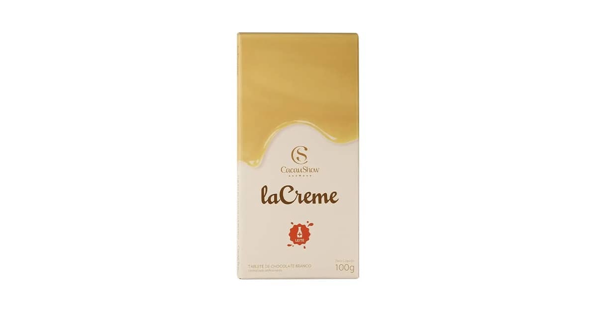 Melhor Chocolate Branco da Cacau Show: Lacreme, Bytes e Mais