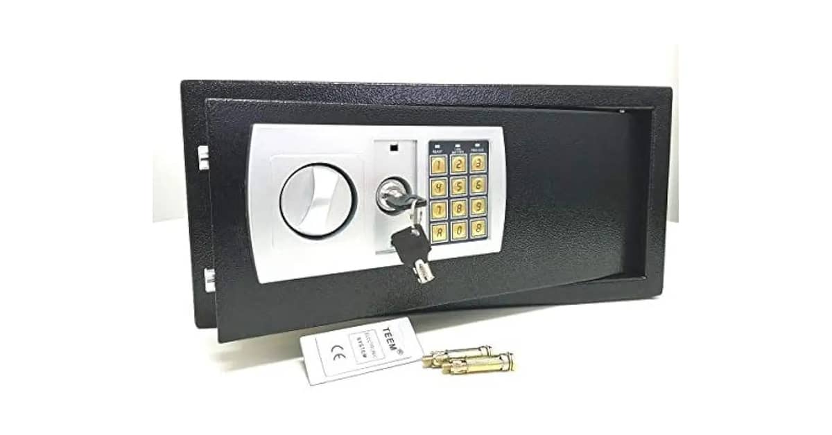 Melhor Cofre Eletrônico Residencial: Segurança e Praticidade!