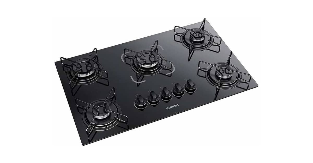 Melhor Cooktop 5 Bocas Itatiaia: Tripla Chama e Vidro