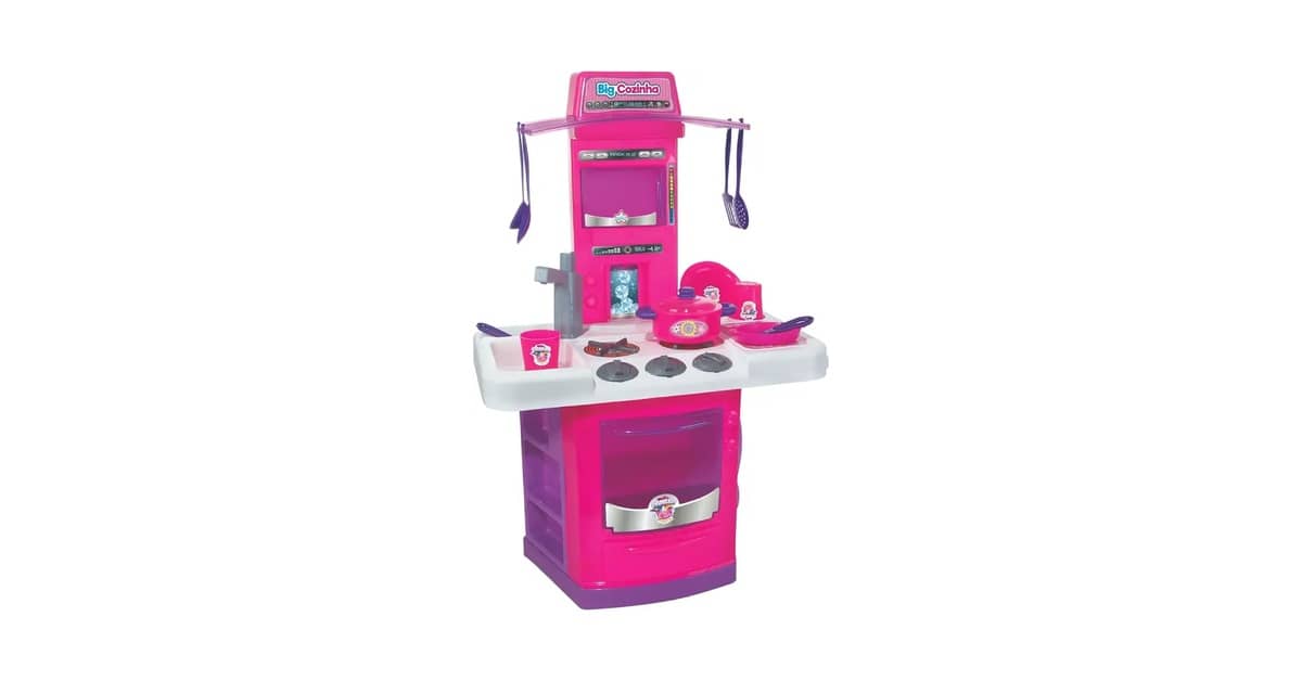 Melhor Cozinha de Brinquedo: 10 Modelos Interativos