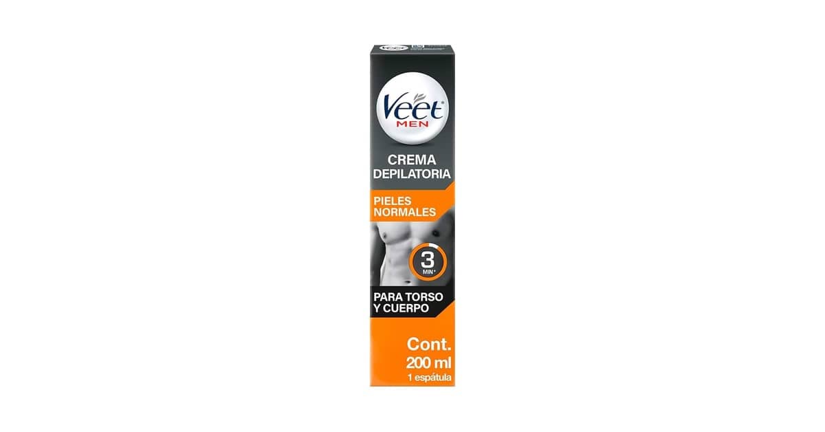 Melhor Creme depilatório Masculino Veet: Peles Sensíveis e Normal