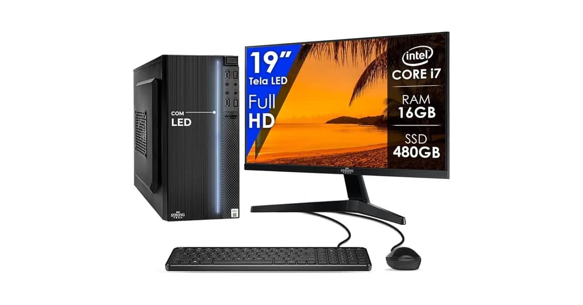Melhor desktop para Empresas: Potência e Produtividade