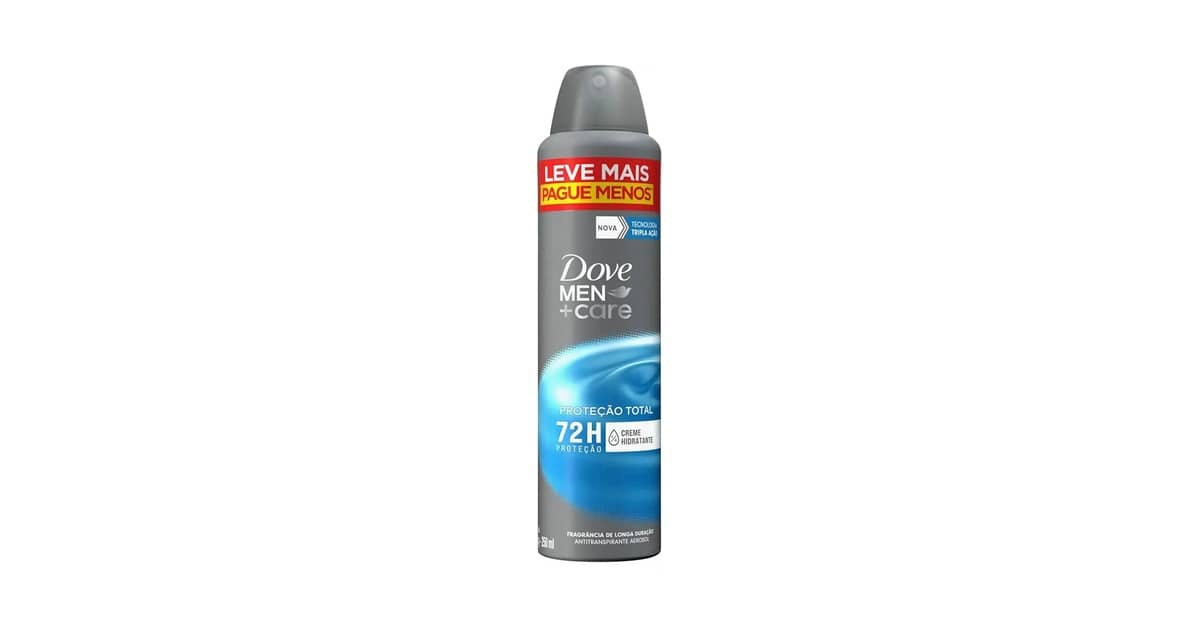 Melhor Desodorante Dove Masculino: 7 Opções para Proteção