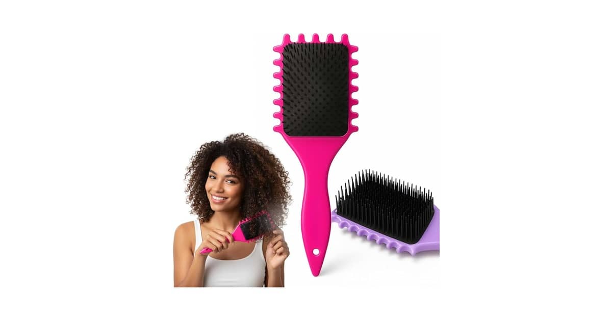 Melhor Escova para definir Cabelo Cacheado: Garanta Cachos Perfeitos!