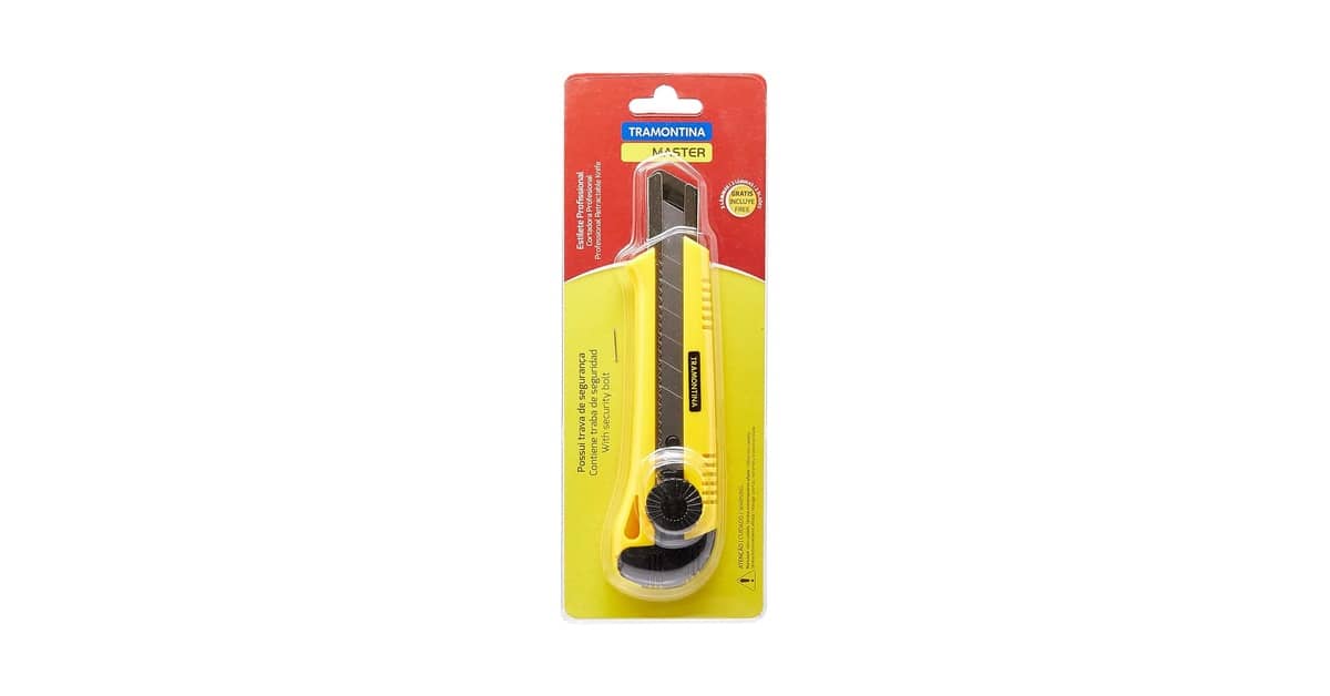 Melhor Estilete Profissional: Corte com Precisão!