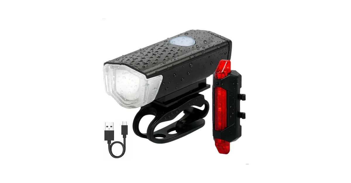 Melhor Farol Bicicleta: Potente e Recarregável