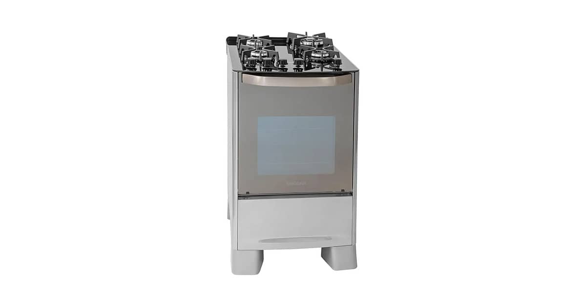 Melhor Fogão 4 Bocas com Grill: 5 Opções com Forno Eficiente