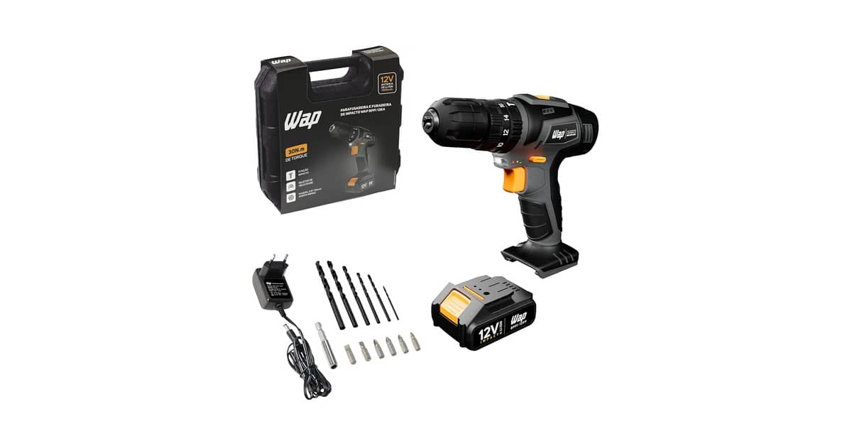 Melhor Furadeira de Impacto e Parafusadeira: 5 Modelos Potentes