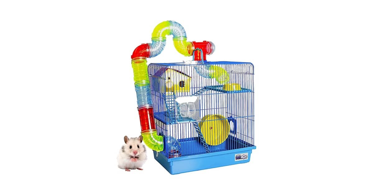 Melhor Gaiola para Hamster: 7 Modelos Espaçosos e Completos