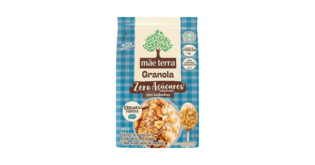 Melhor Granola do Mercado: Opções Zero Açúcar e Integrais