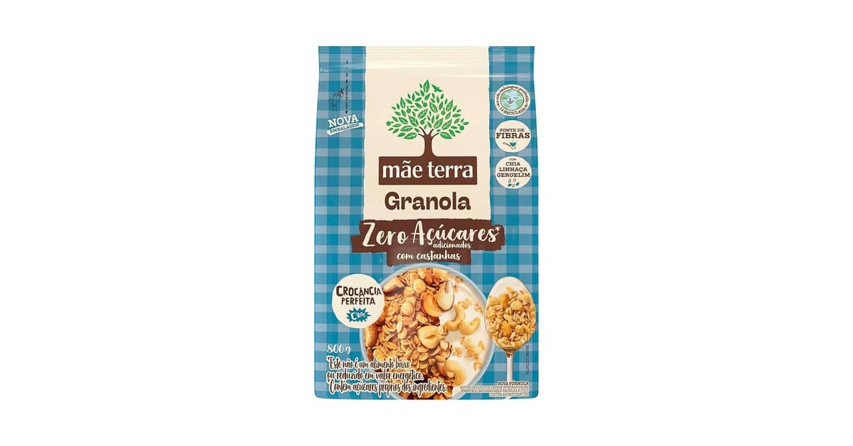 Melhor Granola do Mundo: Zero Açúcar e Ingredientes Naturais