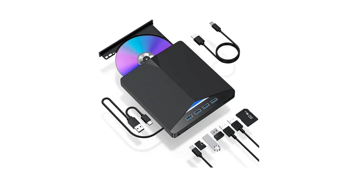 Melhor Gravador de CD e DVD: Portátil e Rápido