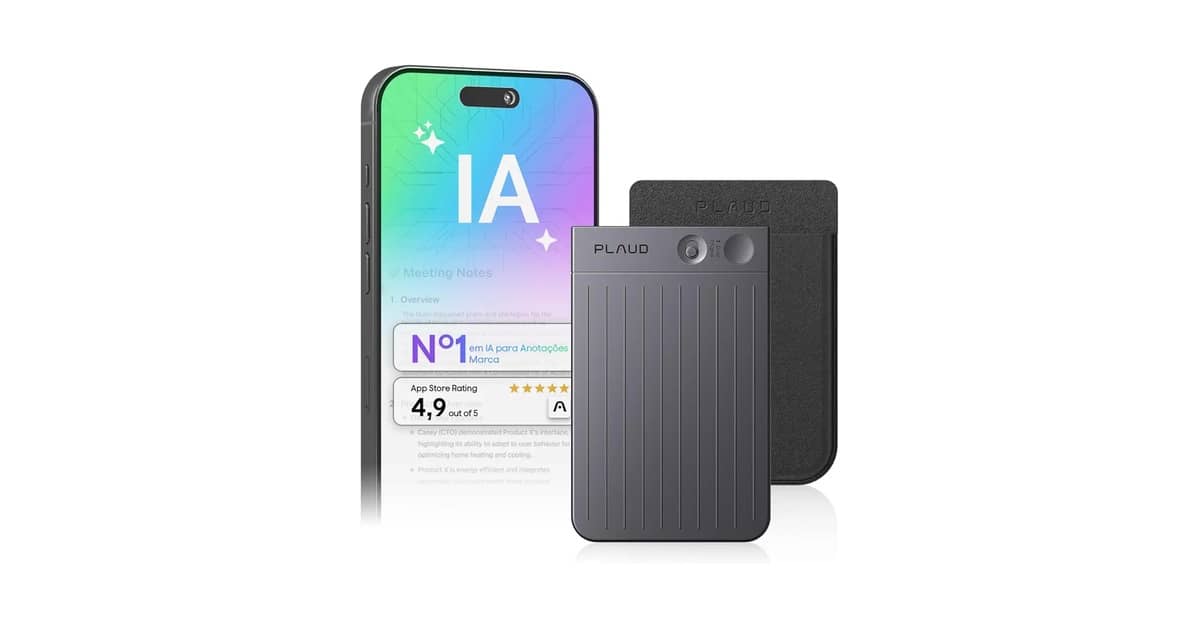 Melhor Gravador de Voz iPhone: IA, 64GB e Mais!