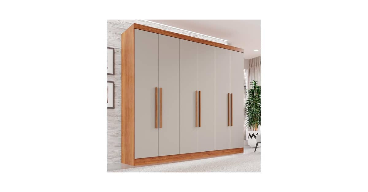 Melhor Guarda-Roupa de Casal: 10 Modelos Robustos