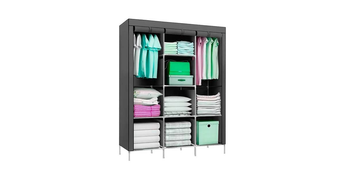Melhor Guarda Roupa Portátil: 7 Opções Resistentes e Dobráveis