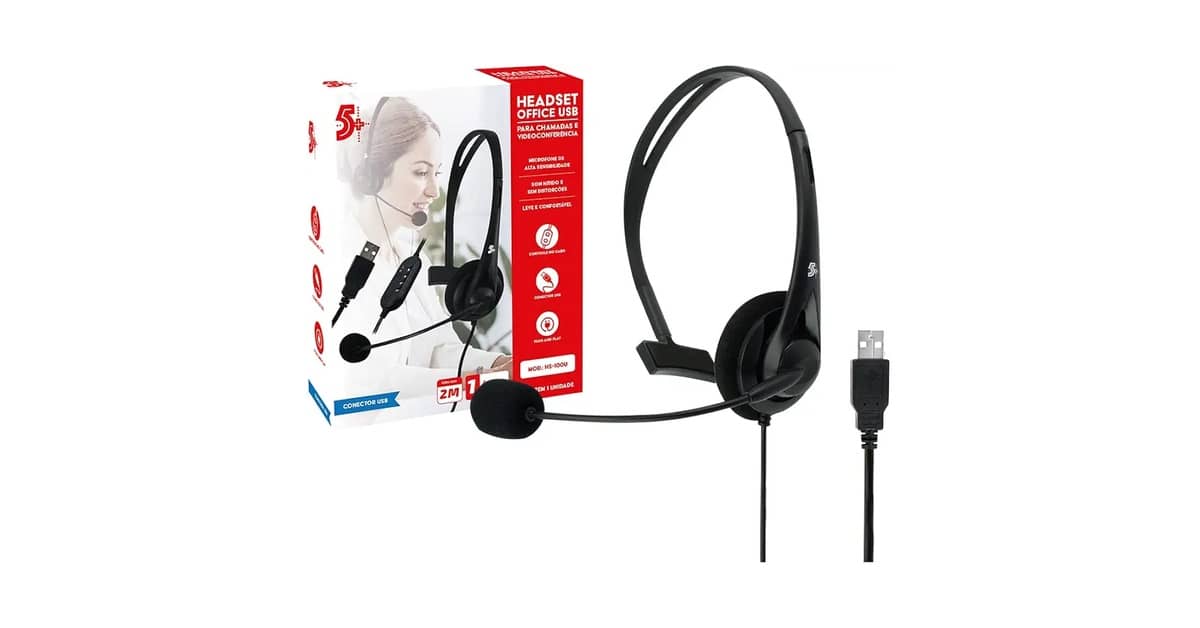 Melhor Headset Custo Benefício Usb: 5 Opções Essenciais